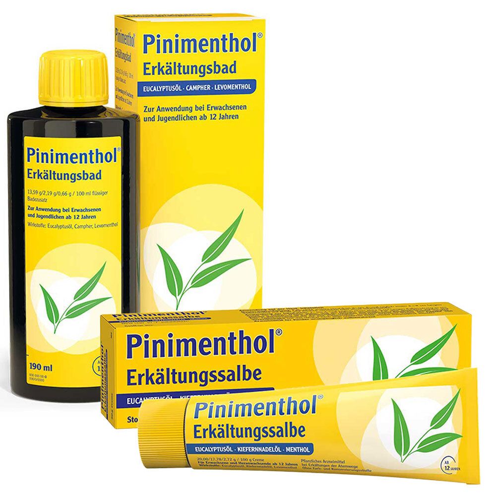 Pini Salbe und Bad 1 St Set