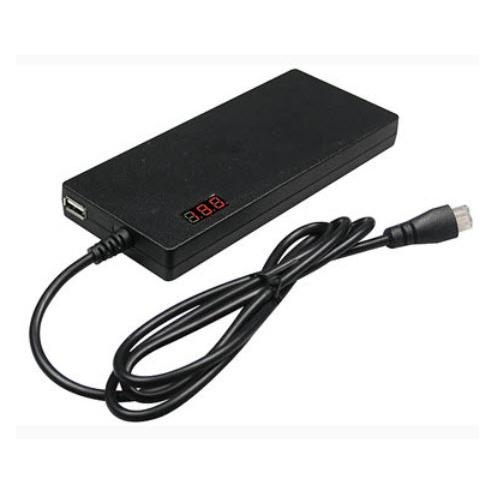 Mediacom Universelle Stromversorgungen Externer Adapter und Wechselrichter 90 W Schwarz (90 W) (M-ACNBU90A)