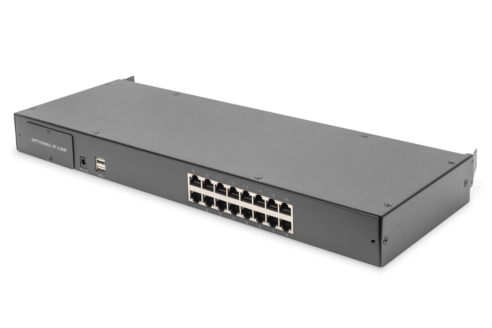 Digitus Modularer CAT 5 KVM-Switch, 16-Port DS-72217