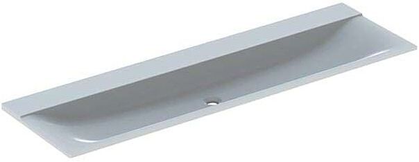 Geberit Xeno² Möbel-Waschtisch 500278001 160 x 48 cm, ohne Hahnloch, ohne Überlauf, weiß-alpin