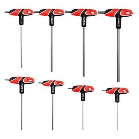 Yato Thandle Hex Key Set 8pcs (YT-05583)