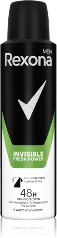 Rexona Men Invisible Fresh Power spray anti-transpirant pour homme 150 ml