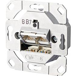 Netzwerkdose Unterputz Einsatz CAT 6 2 Port Metz Connect 1307381200-I