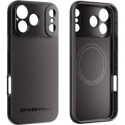 Freewell iPhone 17 Pro Max Case with 17mm Mount (Apple iPhone 17 Pro Max), Smartphone Hülle, Schwarz