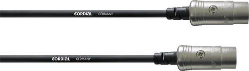 Cordial MIDI Verbindungskabel [1x XLR-Stecker 5 polig - 1x XLR-Stecker 5 polig] 0.60m Schwarz