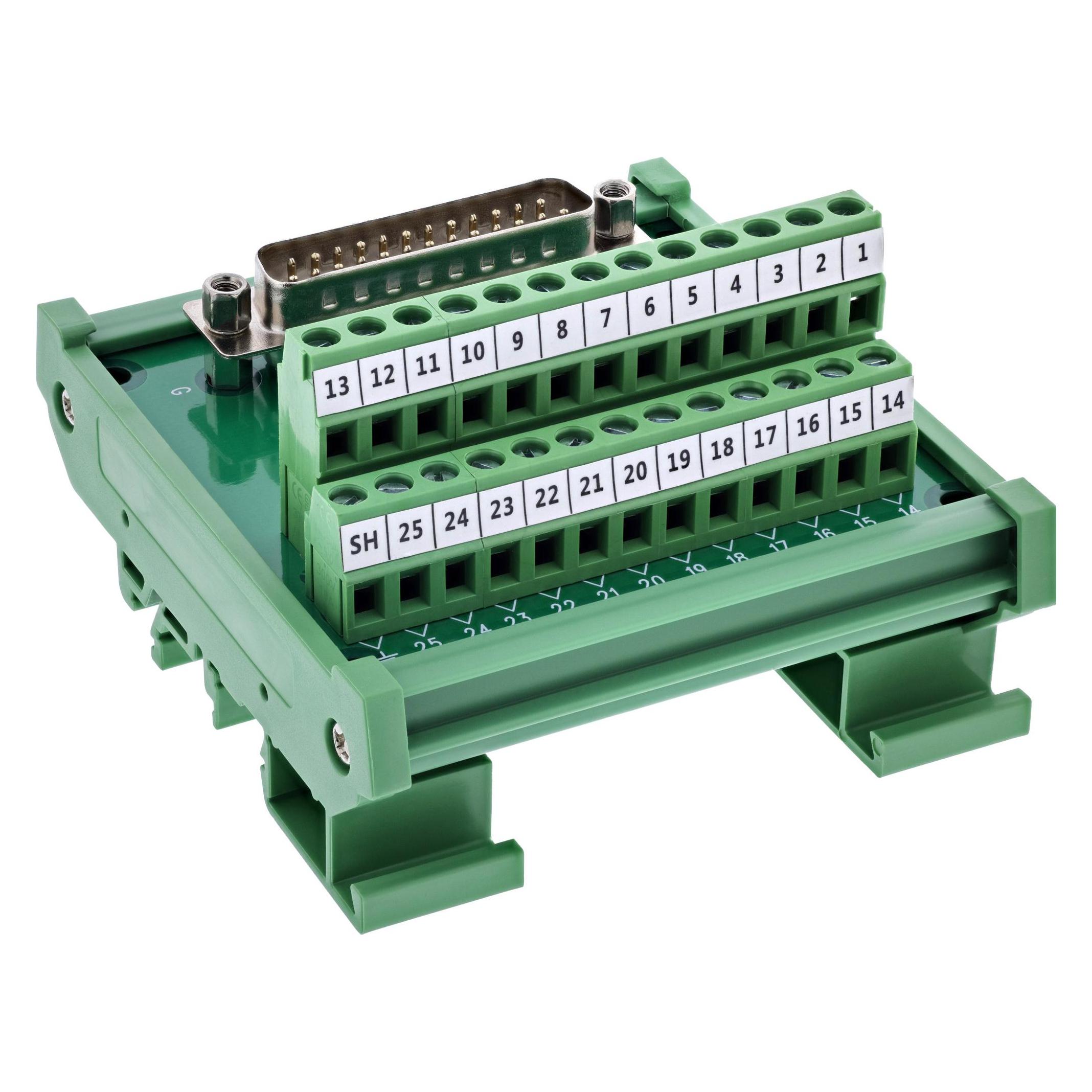 InLine D-Sub 25 Terminalblock (92502I)