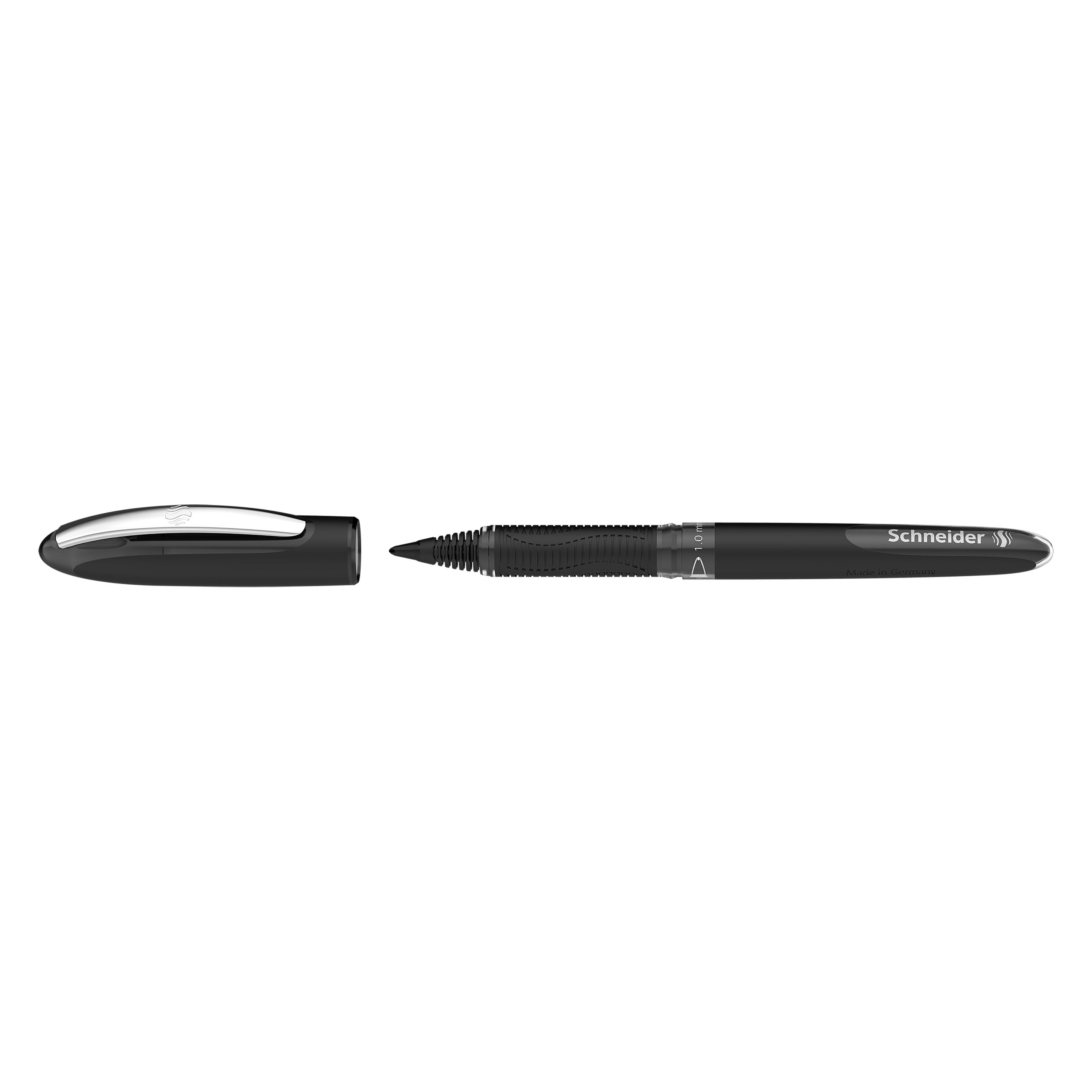 Schneider One Sign Tintenroller 1,0 mm, Schreibfarbe: schwarz (1x) (183601)