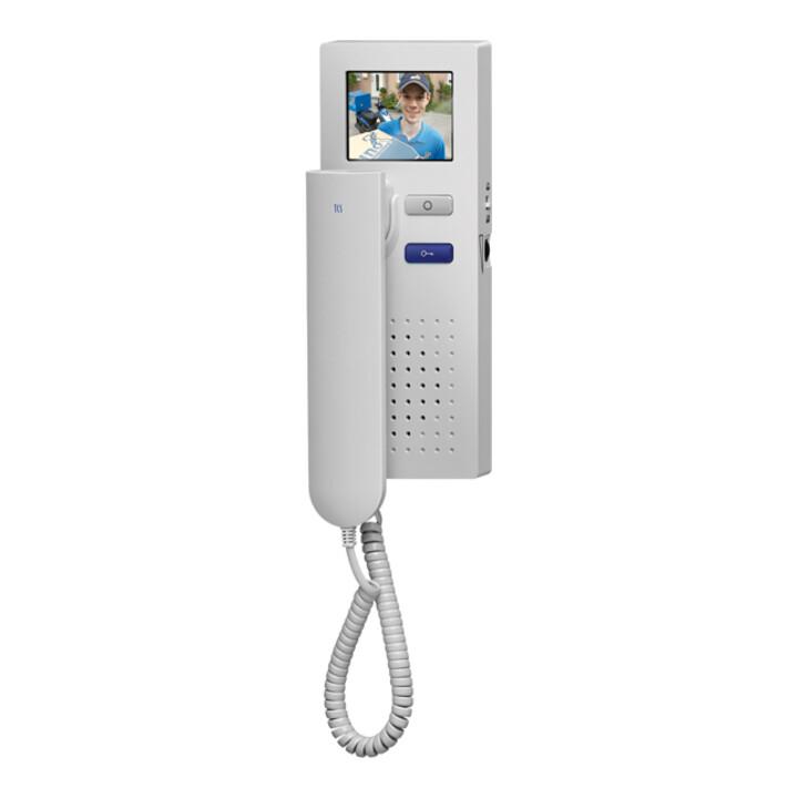 TCS Tür Control Video-Objektiv color Innenstation weiß IVH3222-0140)