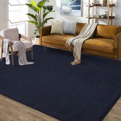 Garvee Unique PP Pineapple Loop Modern Solid Area Rug