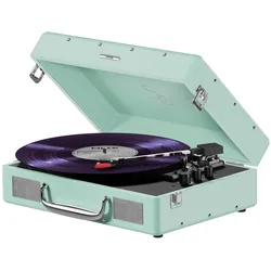 Mixx Revival 55 Stereo-Vinyl-Plattenspieler (Manuell), Plattenspieler, Grün