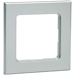 PEHA Rahmen 1-fach alu lack waage/senkrecht D 20.571.70 T
