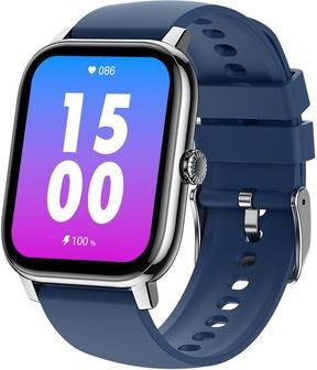 CaseAndConnect Zeblaze Btalk Pro Smart Watch With Bluetooth Calling IP68 Fitness Tracker And Health Monitor blue