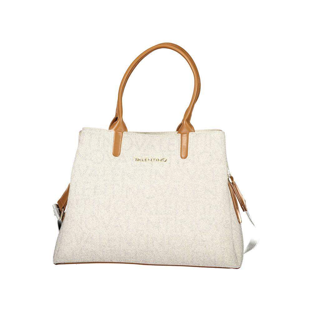 Mario Valentino Beige Polyurethan Damen Tasche