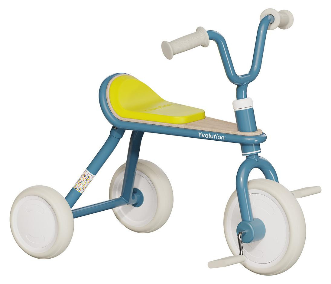 Yvolution driewieler blauw met vintage uitstraling