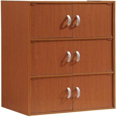 No 3-Shelf Bookcase Cabinet