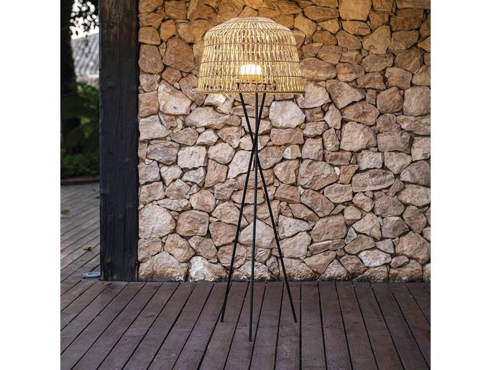 Newgarden Amalfi LED-Stehleuchte, innen und außen Amalfi, dimmbar, schwarz, für Wohn- / Esszimmer, Metall