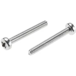 RS PRO, Schrauben, A2 S/Steel cross pan head screw,M4x30mm