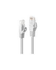 Lindy Basic Patch-Kabel RJ-45 M bis M 30 cm UTP CAT 6 geformt ohne Haken weiß (48200)