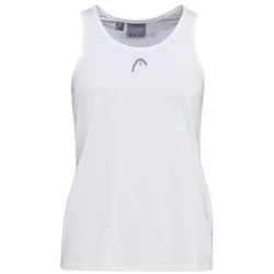 Head, Damen, Sportshirt, Club Tank Top W weiss, Weiss
