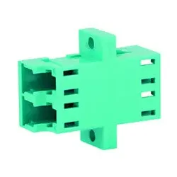 Telegärtner LC-Duplex Kupplung Flansch blau Keramikhülse 100007147