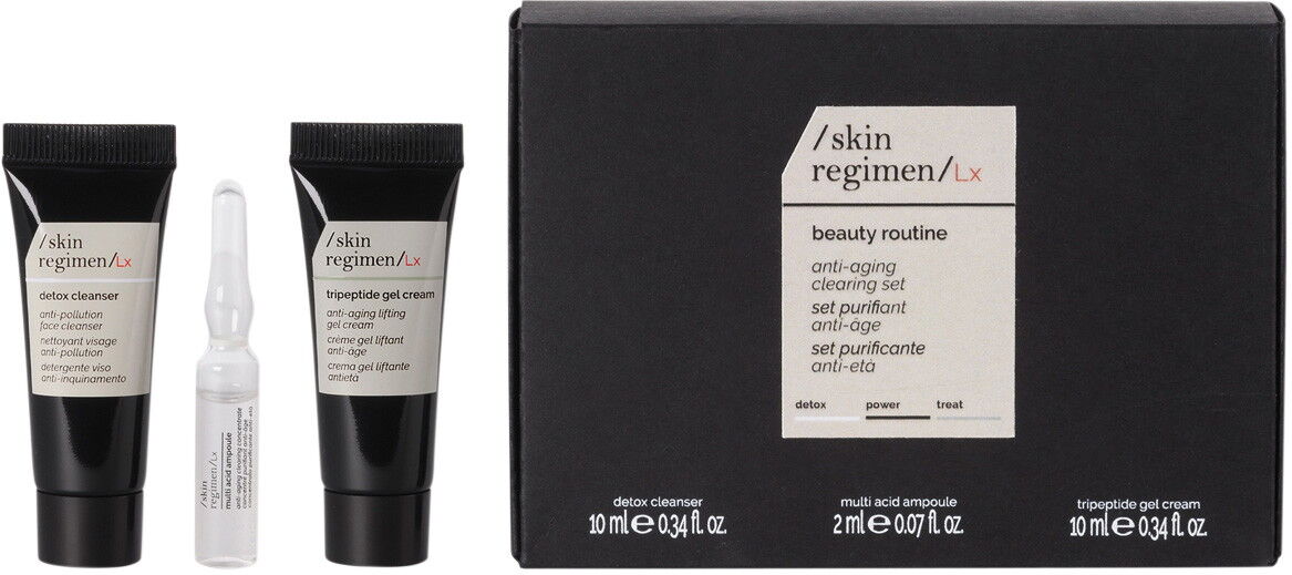 22ml comfort zone SKIN REGIMEN LX Beauty Routine Kit (Cleanser 10ml + Ampoule 2ml + Cream 10ml)