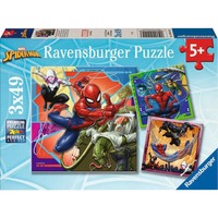 Kinderpuzzle Marvel Spider-Man 3x 49 Teile