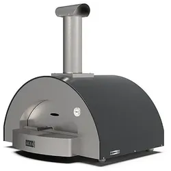 Alfa Forni Classico 4 Pizze Holz Pizzaofen Ardesia Grey