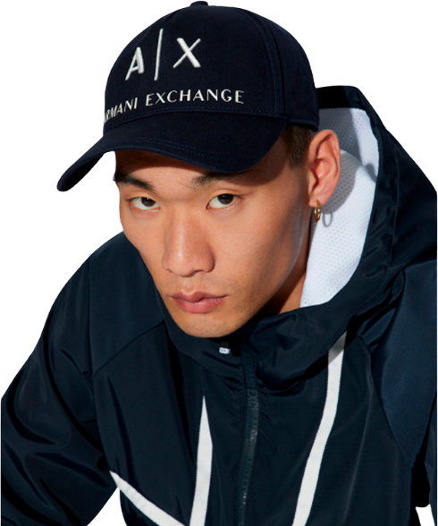 Gorra Armani Exchange  Hombre Azul