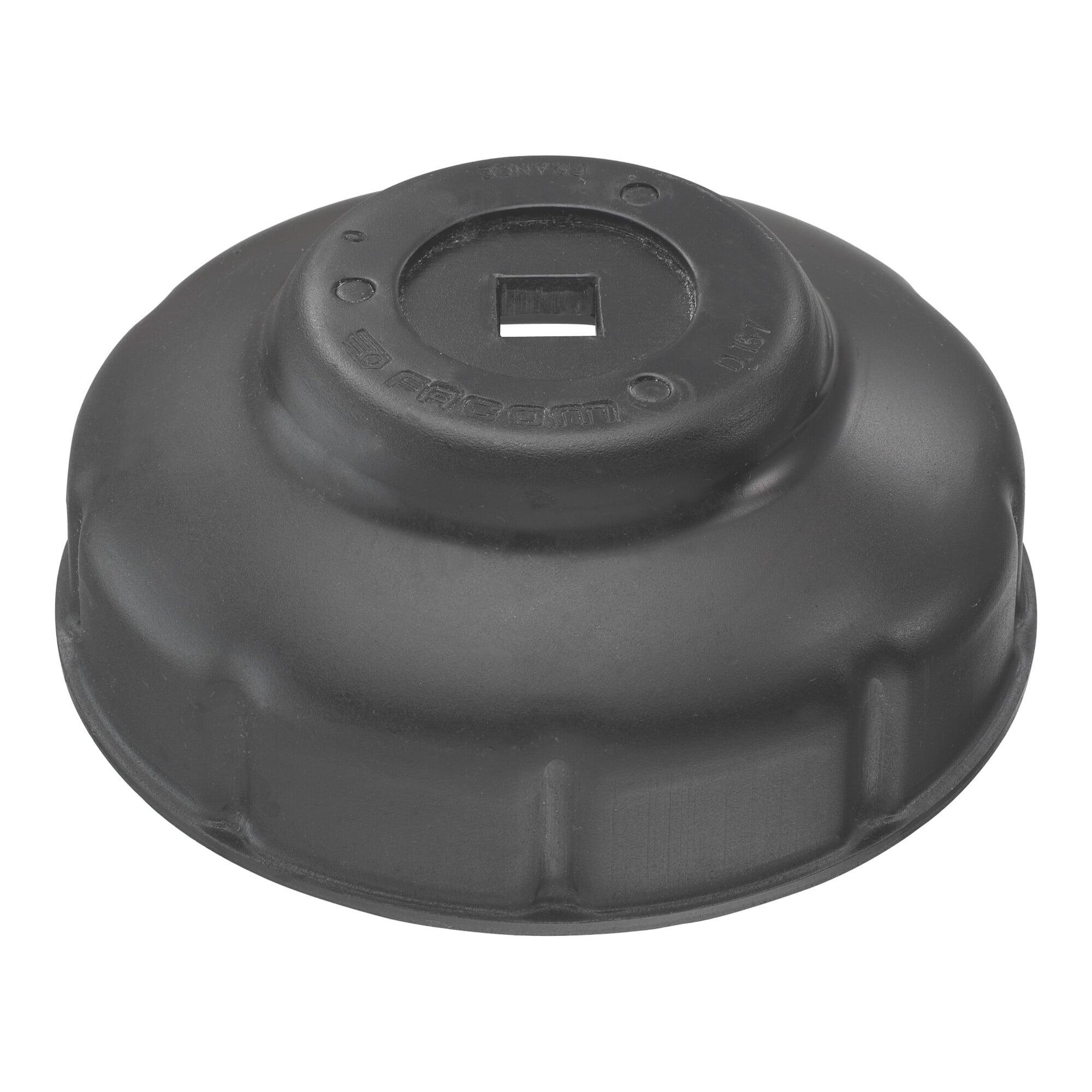 Facom Aufsetz-Ölfilterschlüssel mit Nuten Antrieb Innenvierkant 10 mm (3/8") Filter Ø 76 mm, 12 Nuten (D.155)