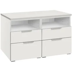 Hasena »Dowio« Kommode Weiss deckend, lackiert / Weiss deckend, lackiert