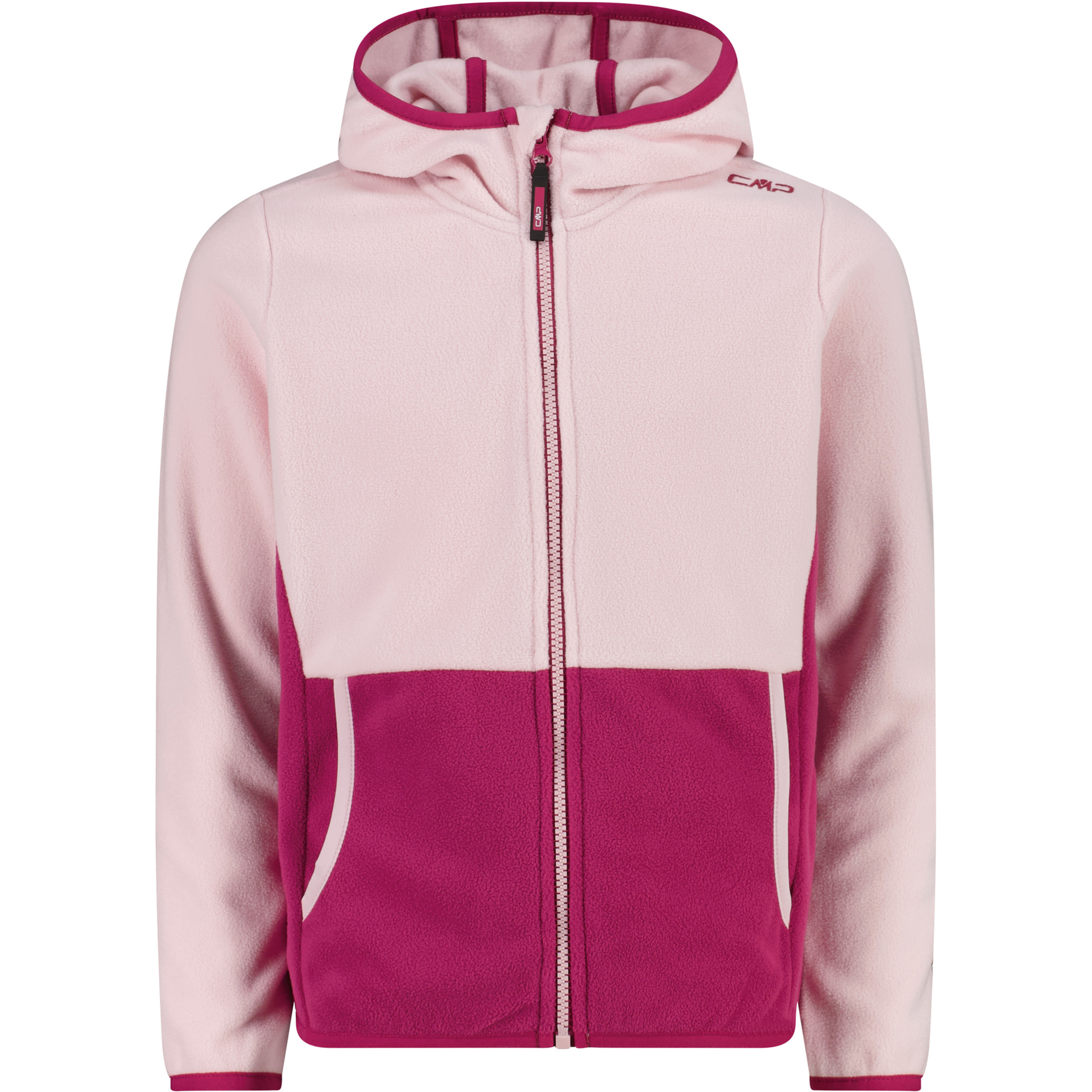 CMP Kinder Fleecejacke rosa Größe 176 Trekking Atmungsaktiv