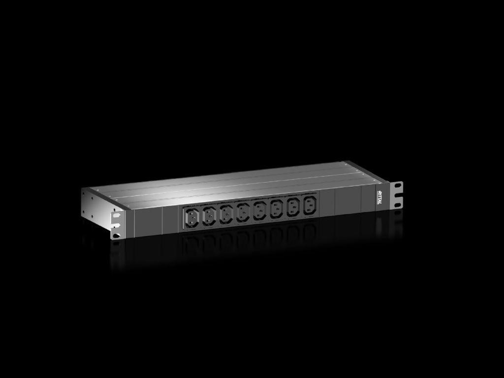 Rittal PDU Basic Stroomverdeelunit voor inbouw in een rack