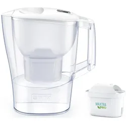 Brita Wasserfilter, Wasserfilterkanne, Weiss, Transparent