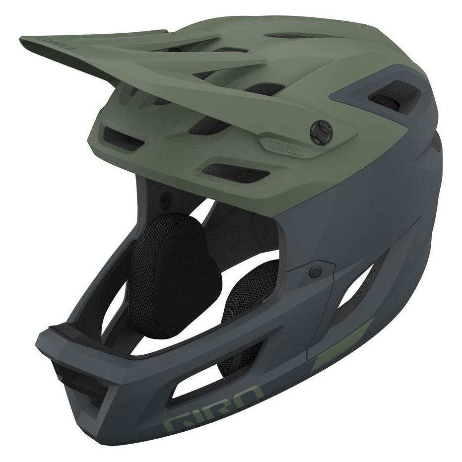 Giro COALITION SPHERICAL matte hedge green dark shark Integralhelm (62735799)