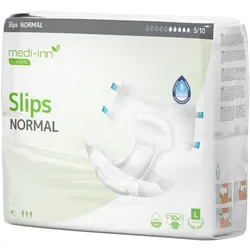 Medi-Inn Inkontinenz-Slips NORMAL, 5 Tropfen, Unisex-Passform, weiß L / 4 x 30 = 120 Stück