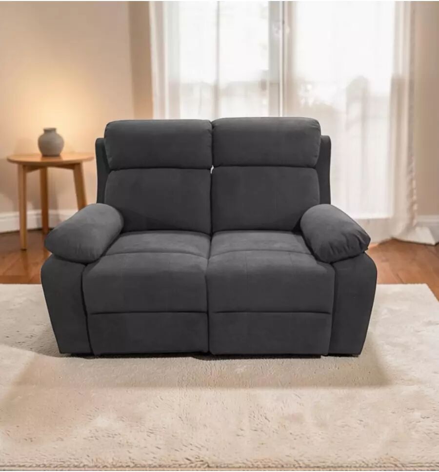 BellaHome DIVANO 2P ANNIKA CON RECLINER CANNA DI FUCILE
