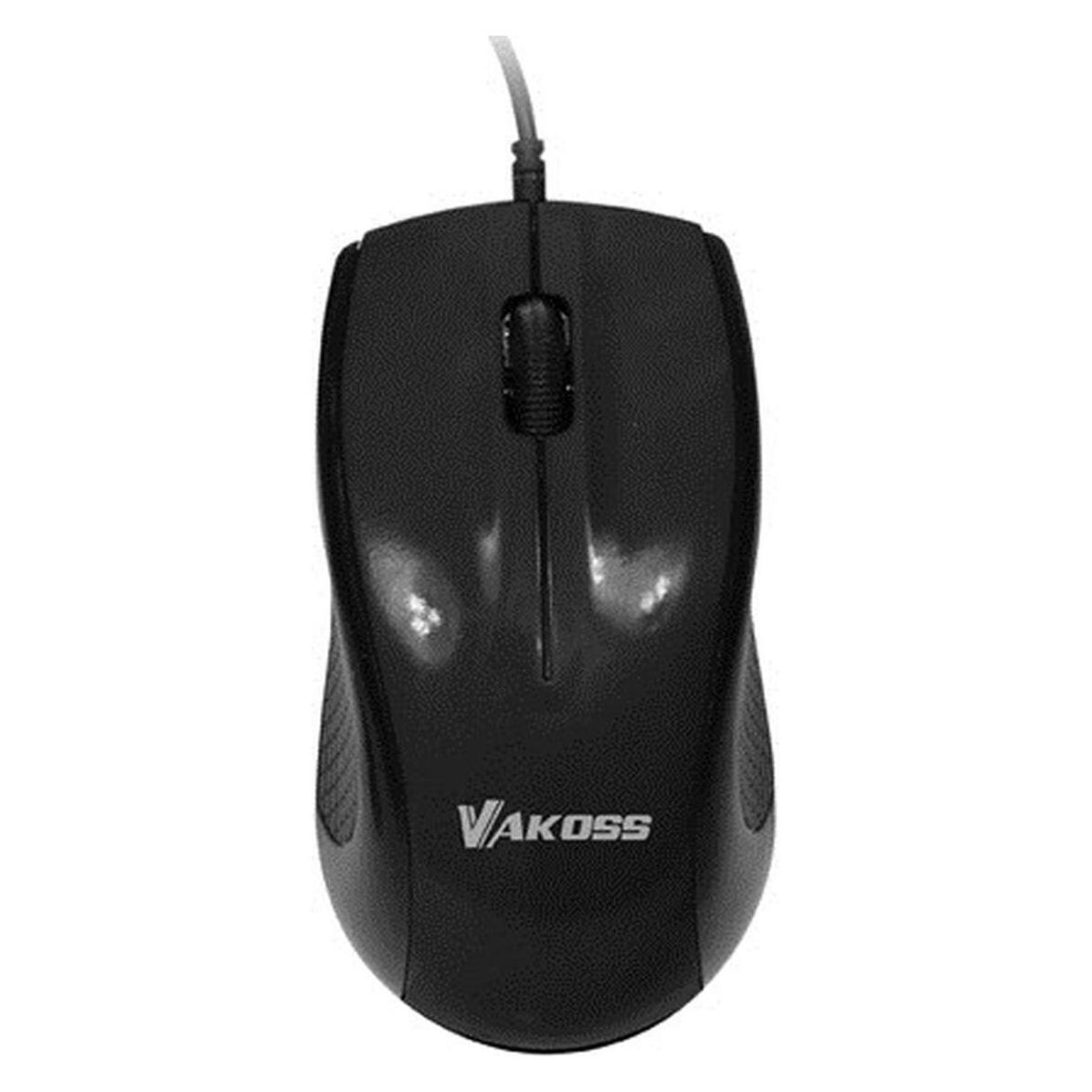 Vakoss TM-481UK Maus USB Typ-A Optisch 1200 DPI (Kabelgebunden) (TM-481UK)
