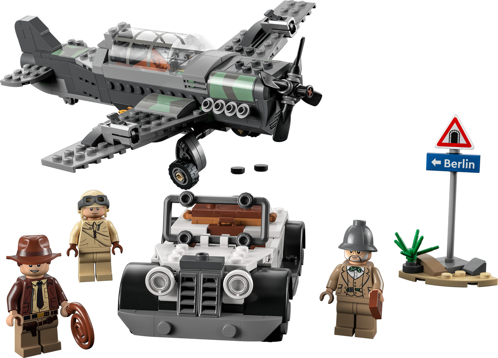 LEGO Indiana Jones Vliegtuigachtervolging 77012