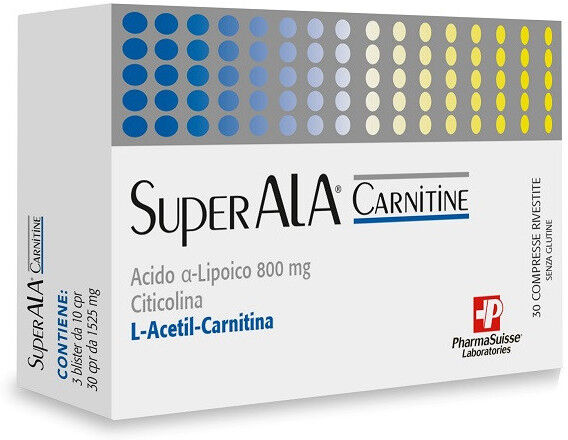 Pharmasuisse Srl Superala Carnitine 30 Compresse