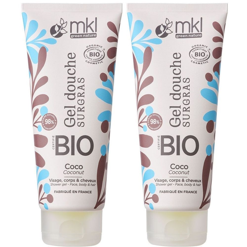 MKL GEL DCH Coco BIO 200Ml x2 2x200 ml Duschgel