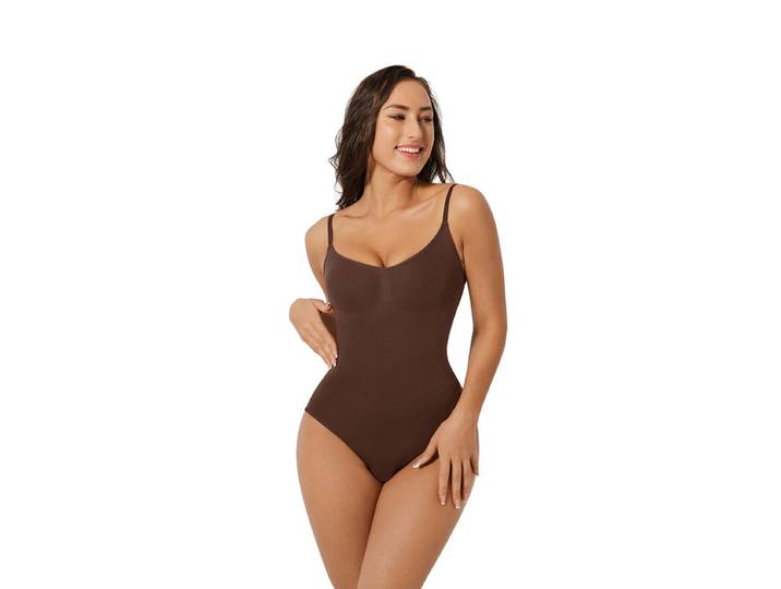 Feelingirl Body sans coutures pour tous les jours XS/S - marron