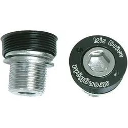 Stronglight Kurbelschraube M15 mit Abzieher schwarz,silber