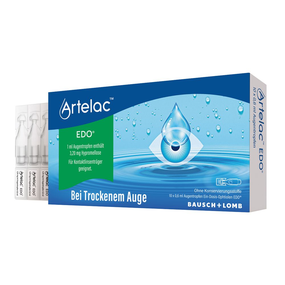 Artelac EDO Augentropfen 10x0,6 ml