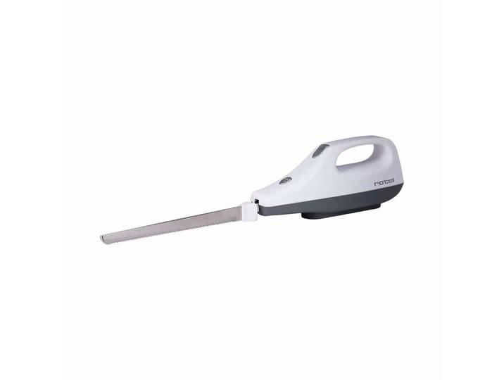 Rotel Elektromesser U417CH1 – Messerschleifer/Elektrisches Messer – weiss