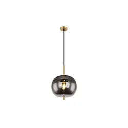 Globo Lighting Hängeleuchte   , gold , Maße (cm): H: 120  Ø: 30