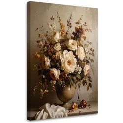 LEINWANDBILD Blumen 20x30cm
