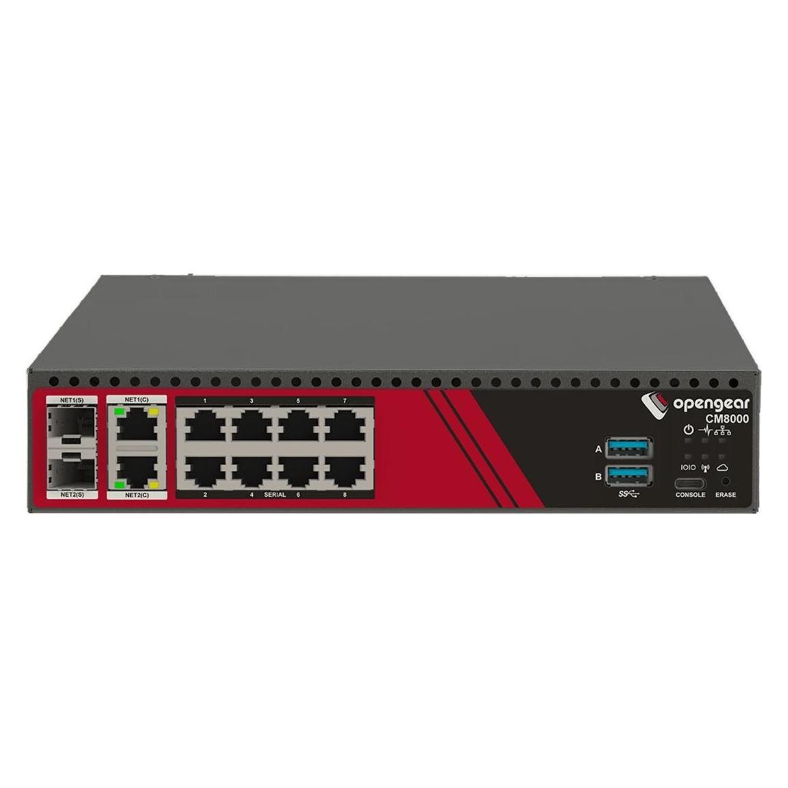 Opengear Konsola KVM Zebra MODEL CM8008 8X RS232 X2 PINOUT/PORTS (DDR4-RAM) (CM8008)