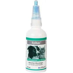 EPIBAC basischer Ohrreiniger Lsg.f.Hunde/Katzen 100 ml