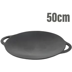 Olymp Handels GmbH Pfanne Deckel Sadzh 50cm aus Gusseisen Bratpfanne