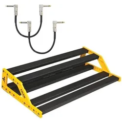 NUX NPB-M Bumblebee Pedalboard mit 2x Patchkabel (Pedalboard), Zubehör Instrumente
